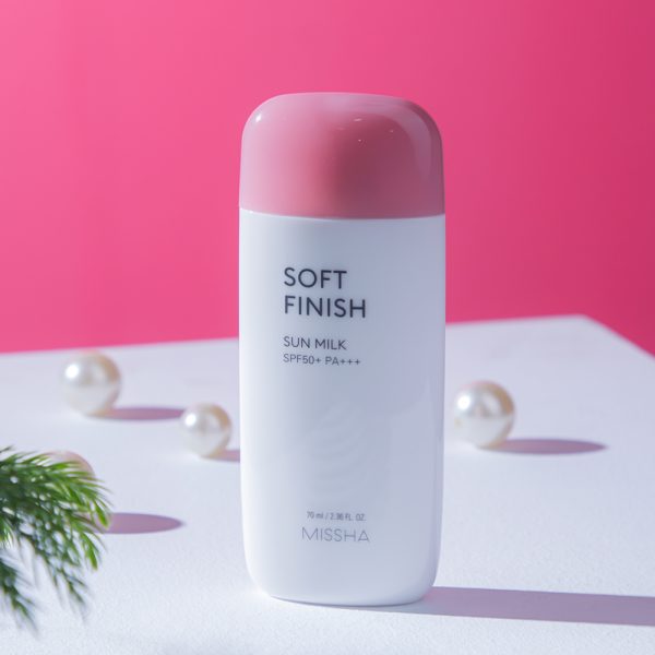 Missha - All Around Safe Block Soft Finish Sun Milk SPF50+ PA+++ - 70 ml